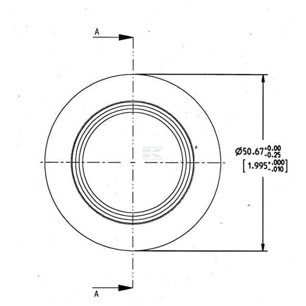 Kula łącznika górnego kat 2 28.8/50.6x44.5 mm TL950288