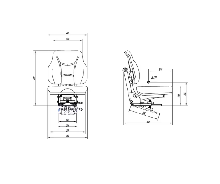 Siedzenie Dzielone URSUS C-330 URSUS C-360 MF T-25 Deluxe TS23000GP 3.png