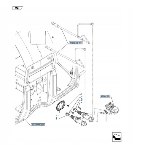 Pompa hamulcowa New Holland TD CASE JX 85824114 84535046.png