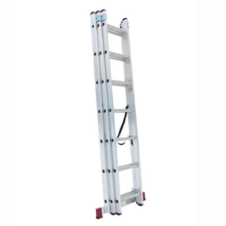 Drabina Rozsuwana 3-Elementowa 3x11 Szczebli Stabilizator 700DR33