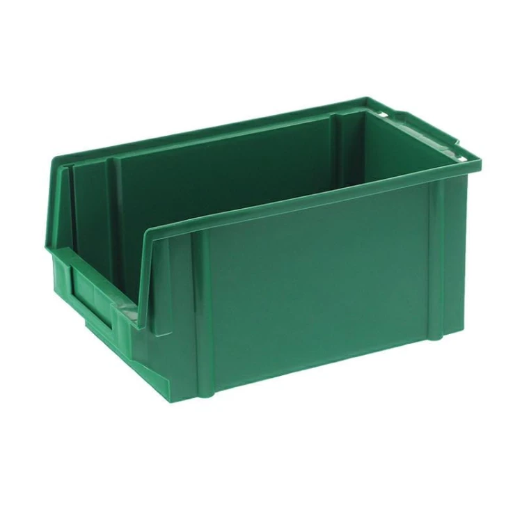 Skrzynka Magazynowa Typ2 298x179x149mm Zielona Nośność 4Kg