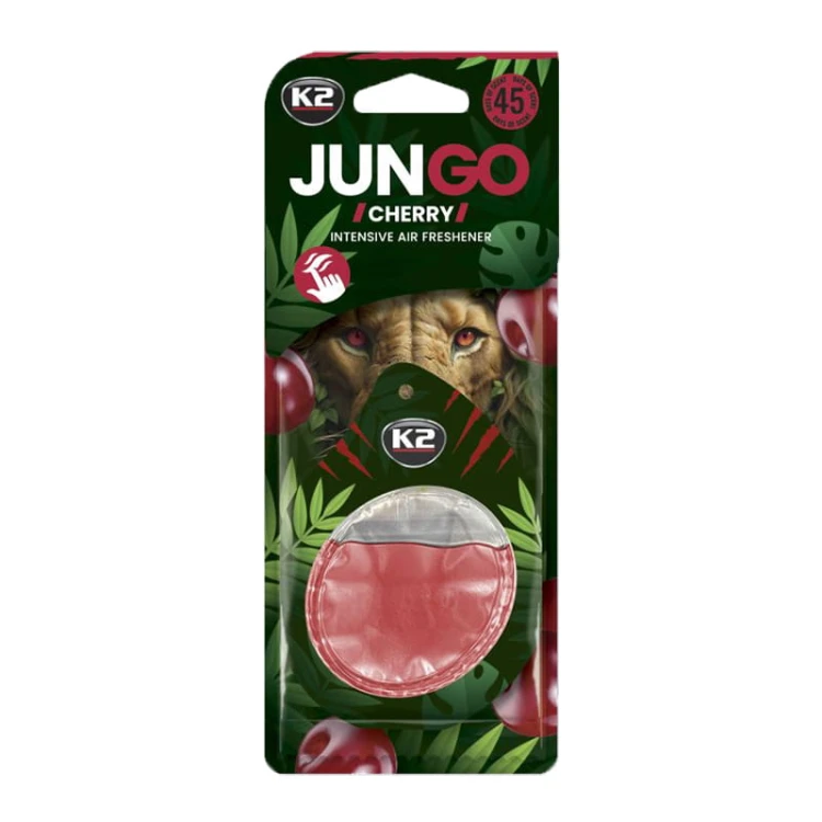 Zapach Samochodowy K2 Jungo Cherry Membranowa Zawieszka Zapachowa