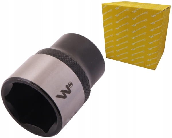 Nasadka sześciokątna 1/2". 21 mm. CrV50BV30. DIN 3124. Waryński WMN028