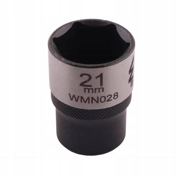 Nasadka sześciokątna 1/2". 21 mm. CrV50BV30. DIN 3124. Waryński WMN028