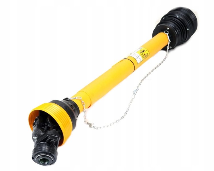 Wałek WOM Wał Odbioru Mocy 860-1250mm 830Nm sprzęgło z kołkiem 2200Nm z drugiej stron szerokokątny CE 2020 seria 6R Waryński W67190860