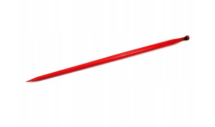 Ząb ładowacza uniwersalny czerwony prosty L- 1100 mm zastosowanie 5193-RT1 Tur WARYŃSKI W9132-1000P.png