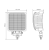 Lampa robocza 16 LED kwadratowa 48W 3840lm 10-30V światło rozproszone 4.png