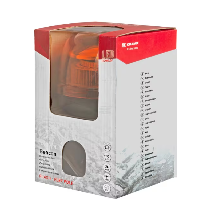 Lampa błyskowa LED, 24W 12 24V na uchwyt.png