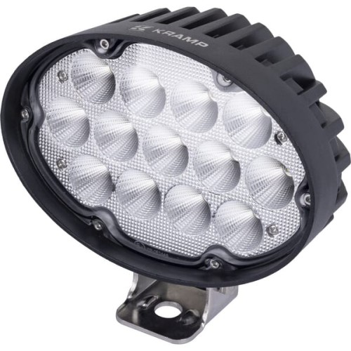 Lampa robocza LED owalna 65W 5200lm 10/30V z wtyczką Deutsch 2-pin światło rozproszone 13 LED