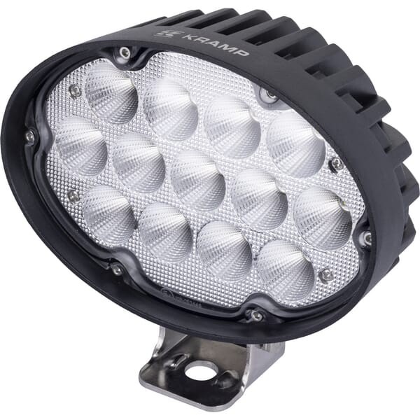 Lampa robocza LED owalna 65W 5200lm 10/30V z wtyczką Deutsch 2-pin światło rozproszone 13 LED