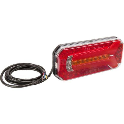 Lampa tylna zespolona LED prostokątna 12/24V Kramp LA40051