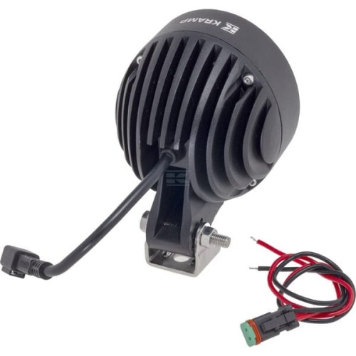 Lampa robocza LED okrągła 40W 4500lm 10/30V światło rozproszone 4 LED