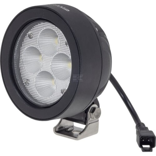 Lampa robocza LED okrągła 40W 4500lm 10/30V światło rozproszone 4 LED