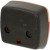 Lampa tylna zespolona lewa kwadratowa 12/24V czerwona/pomarańczowa przykręcana LA11004