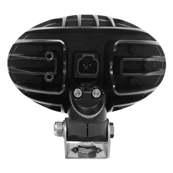 Lampa robocza LED do New Holland CASE John Deere Massey Ferguson Deutz owalna 56W 5320lm 10/30V z wtyczką Deutsch, światło rozproszone 8 LED Kramp LA10558