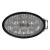 Lampa robocza LED do New Holland CASE John Deere Massey Ferguson Deutz owalna 56W 5320lm 10/30V z wtyczką Deutsch, światło rozproszone 8 LED Kramp LA10558