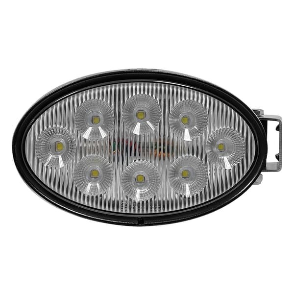 Lampa robocza LED do New Holland CASE John Deere Massey Ferguson Deutz owalna 56W 5320lm 10/30V z wtyczką Deutsch, światło rozproszone 8 LED Kramp LA10558
