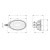 Lampa robocza LED do New Holland CASE John Deere Massey Ferguson Deutz owalna 56W 5320lm 10/30V z wtyczką Deutsch, światło rozproszone 8 LED Kramp LA10558