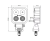 Zestaw lamp LED do belki opryskiwacza niebieska 2x9W 11.png