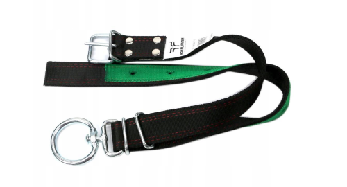 Obroża dla krowy 100 cm x 4 cm z okrętką 8mm Royal Farm 2.png