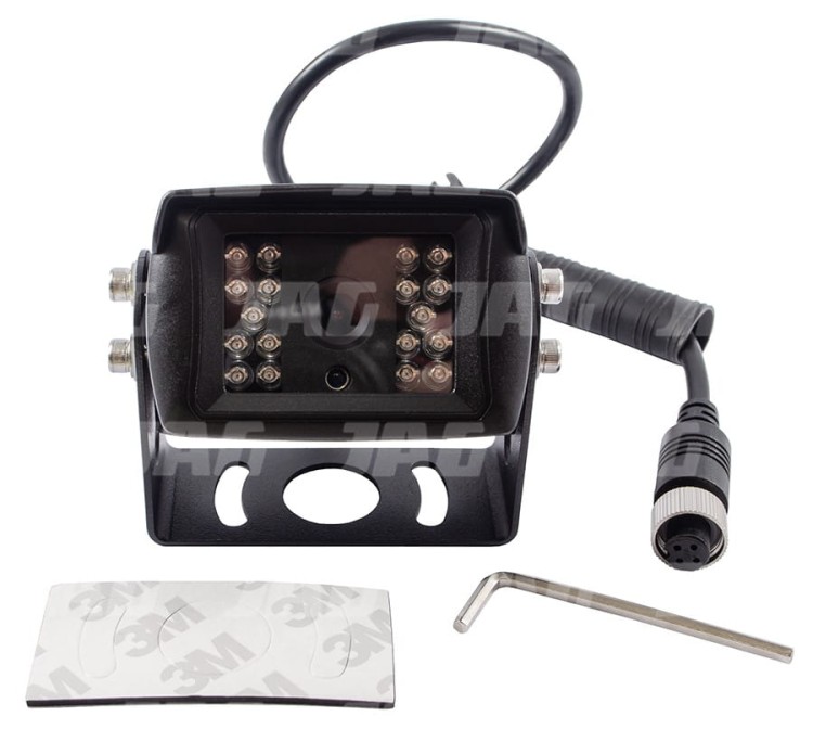 Kamera cofania przewodowa 600TVL 18 Diod IR IP69K na tył.jpg