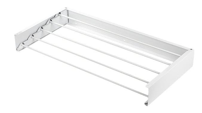 Suszarka balkonowa na pranie składana ścienna METALOWA 80cm wisząca