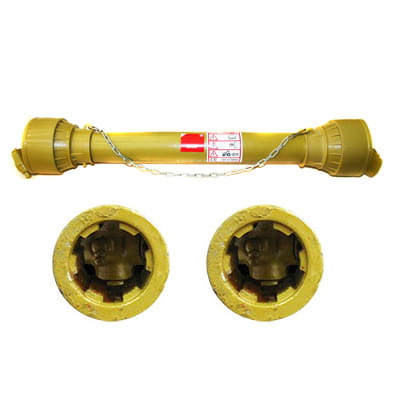 Wał Odbioru Mocy WOM L= 560mm Trójkątny 482Nm,6 Wpustów, Krzyżak 27x81,7