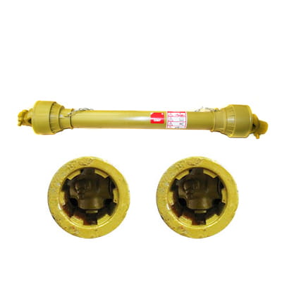 Wał Odbioru Mocy WOM L=1200mm Dwugarbny 482Nm,6 Wpustów, Krzyżak 27x81,7
