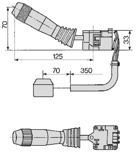 Włącznik wielofunkcyjny COBO Massey Ferguson 3554816M92
