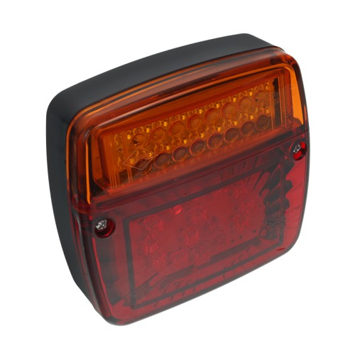 Lampa tylna zespolona 2-segmentowa L/P przyczepka diodowa 12/24V Bajonet LZD 965