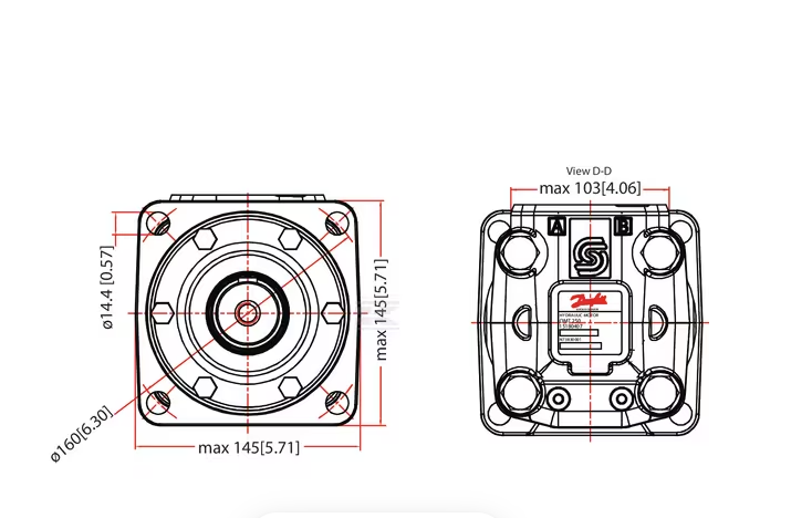 151B3001 Silnik orbitalny, wał Ø 40 mm 200cc standard 3.png