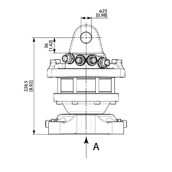 Rotator GR 30 PF (3000 kg) GR30PF
