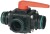 Zawór kulowy 3-drożny z przyłączem widełkowym T6 453014S66 Arag