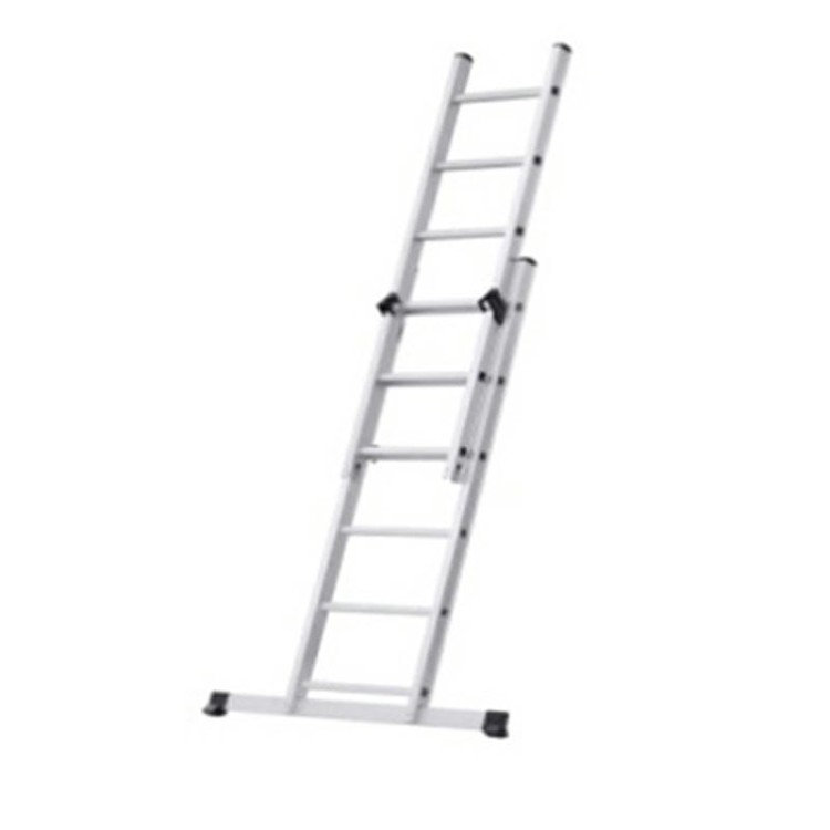 Drabina Rozsuwana 2-Elementowa 2x8 Szczebli, Stabilizator, Malarska 384DR16