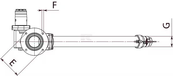 Hydrauliczne działko obrotowe 4" reg. 6100300029