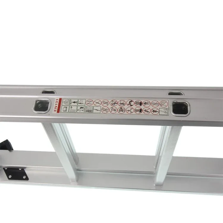 Drabina Rozsuwana 2-Elementowa 2x8 Szczebli, Stabilizator, Malarska 384DR16
