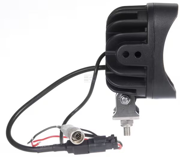 Lampa robocza LED z kamerą kwadratowa 92x122x122mm CAS66090 Kramp