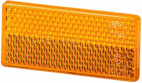 Odblask prostokątny pomarańczowy 70x31mm 8RA004412001 Hella