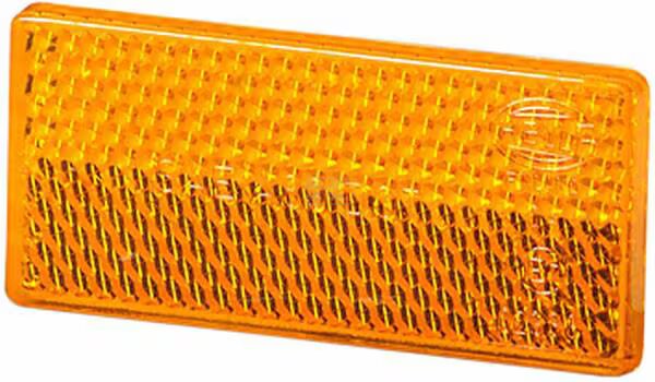 Odblask prostokątny pomarańczowy 70x31mm 8RA004412001 Hella