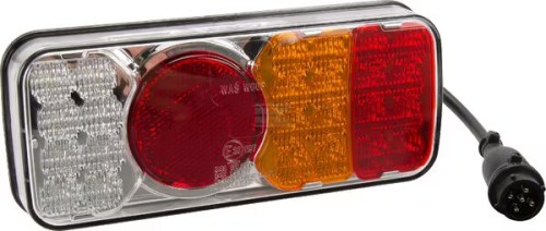 Lampa tylna LED prawa 12 24V 5-pinowa 40 mm LA40032