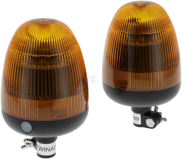 Zestaw lamp błyskowych KOGUT LED TWIN na uchwyt elastyczna
