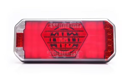 Lampa tylna LED prawa 12-24V 236x104x40.5 mm LA40110R