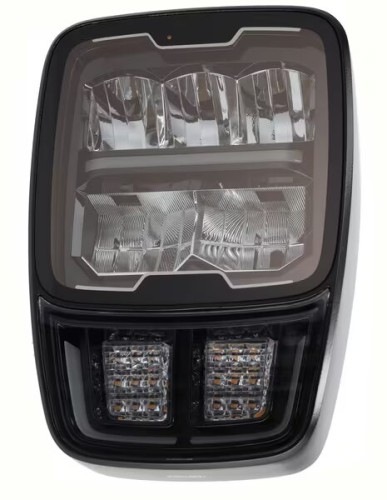 Reflektor LED 12 24V podgrzewany mijania zimowy lewy prawy pionowy