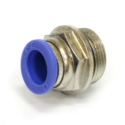 Szybkozłącze Tekalanu Fi 12mm / M22x1,5 Proste, Plastikowo-Metalowe PC12M22x1.5H
