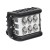 Lampa Robocza Panel LED, Białe Światło, Stroboskop Cube,10-30V 12LED,97x75x60 mm Obudowa Alum. CUBE12LE