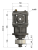 Przekładnia Do Kosiarki Rozdrabniacza Koła Łukowe 1:1 56 Fi 124mm C08.01