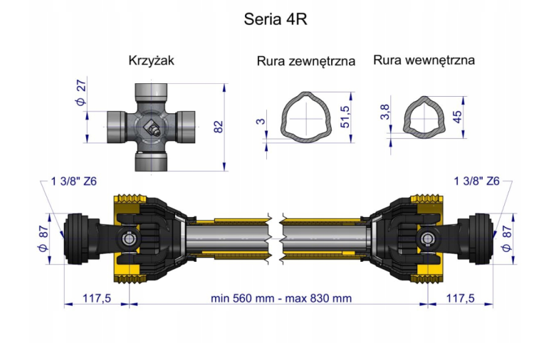 screenshot-20241026-163441.pngWał przegubowo-teleskopowy 560-830mm 540Nm CE 2020 seria 4R Waryński
