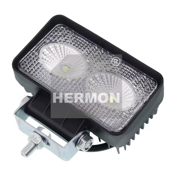 LAMPA ROBOCZA LEDOWA SZEROKA 2 LED, MOCNA 2X10W, 12-36V, 110X80X46MM, 1200 LM, OBUDOWA ALUM. 1.webp