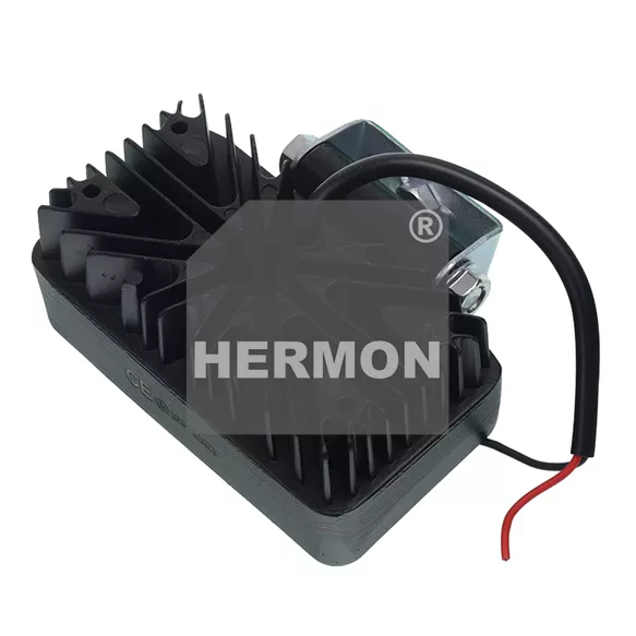 LAMPA ROBOCZA LEDOWA SZEROKA 2 LED, MOCNA 2X10W, 12-36V, 110X80X46MM, 1200 LM, OBUDOWA ALUM. 3.webp
