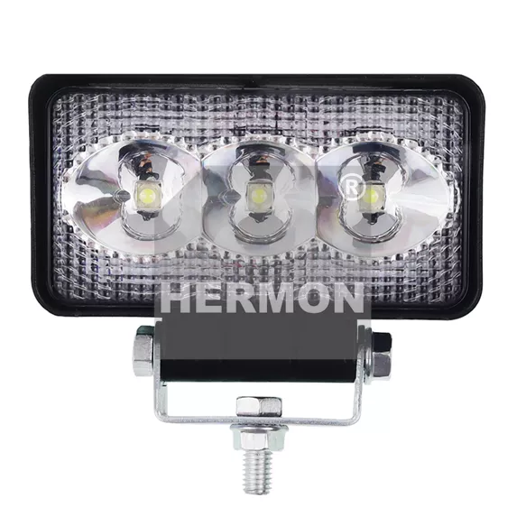 LAMPA ROBOCZA LEDOWA SZEROKA 3 LED, MOCNA 3X10W, 12-36V, 110X80X46MM, 1200 LM, OBUDOWA ALUM. 3.webp